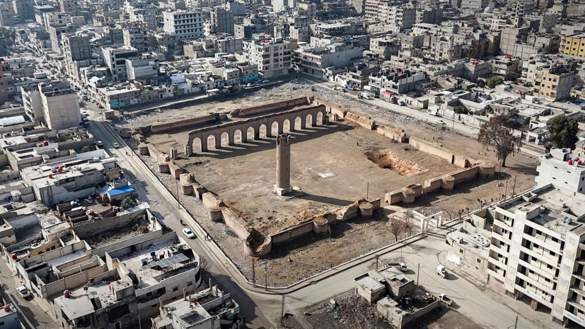 Raqqa - Al Mansour Mosque.